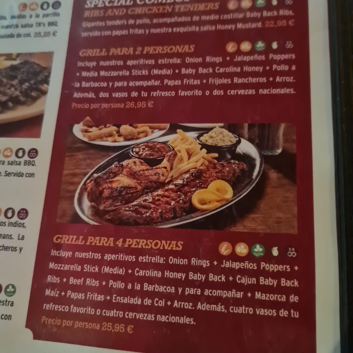 Menu Tony Roma's-9